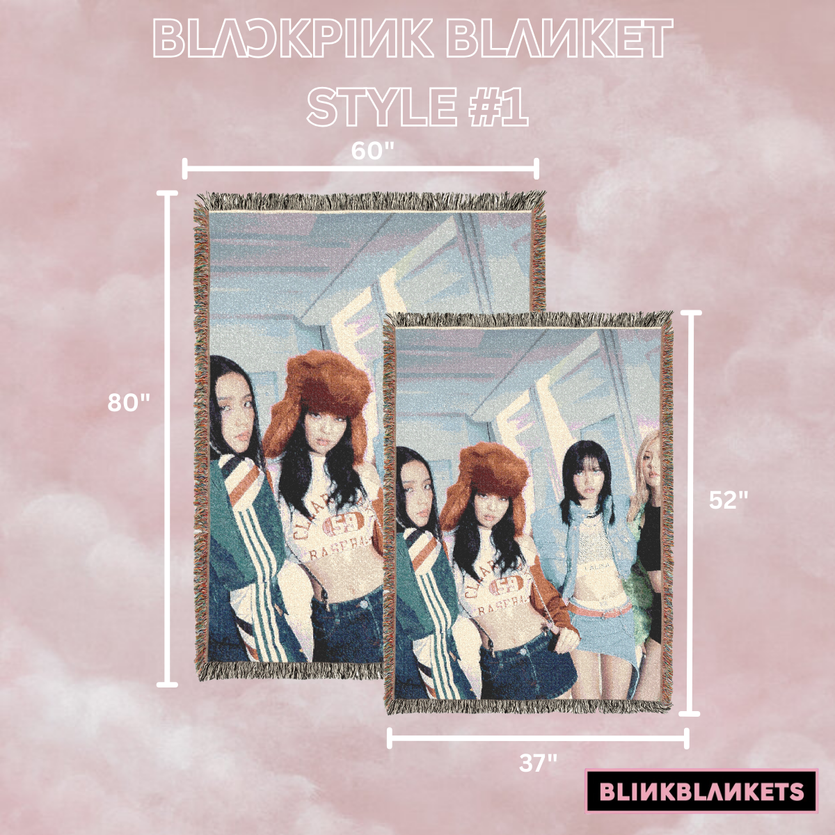 BLACKPINK Woven Blankets